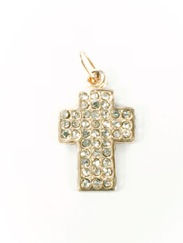 Cruz de 42 piedras 1.7cm x 1.2cm